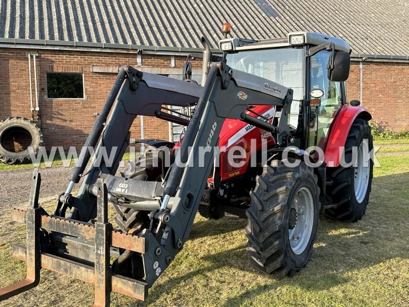 Massey Ferguson 5455 Tractor With Quicke Q46 Fore End Loader For Sale